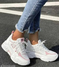 Women’s Fashion Chunky Sneakers – Comfortable Casual Platform Shoes